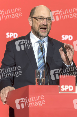 SPD-Pressekonferenz zu den Koalitionsverhandlungen in Berlin