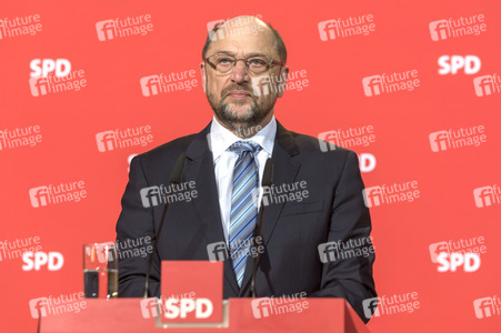 SPD-Pressekonferenz zu den Koalitionsverhandlungen in Berlin