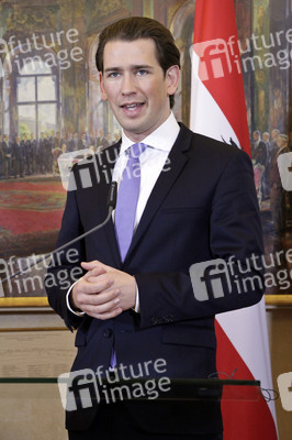 Pressekonferenz mit Sebastian Kurz und Petro Poroschenko in Wien