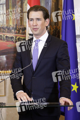 Pressekonferenz mit Sebastian Kurz und Leo Varadkar in Wien