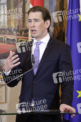 Pressekonferenz mit Sebastian Kurz und Leo Varadkar in Wien