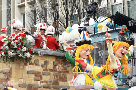 Rosenmontagszug 2018 in Köln