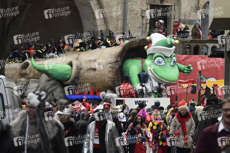 Rosenmontagszug 2018 in Köln