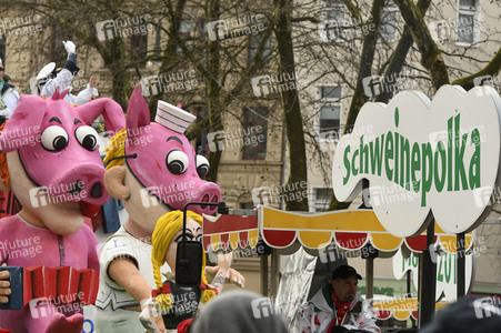 Rosenmontagszug 2018 in Köln