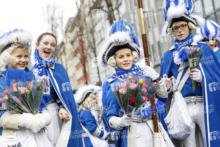 Rosenmontagszug 2018 in Köln
