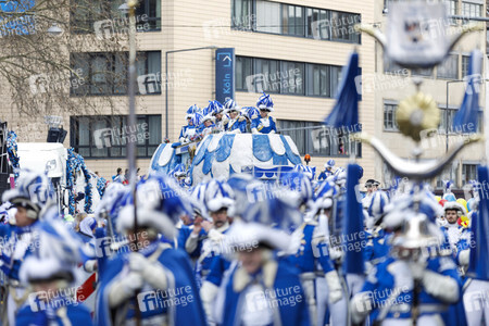 Rosenmontagszug 2018 in Köln