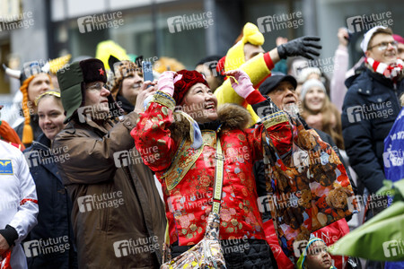 Rosenmontagszug 2018 in Köln