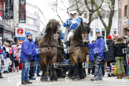 Rosenmontagszug 2018 in Köln