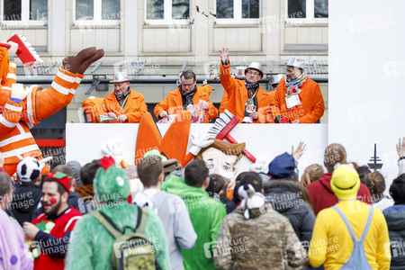 Rosenmontagszug 2018 in Köln