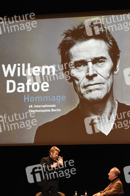 Podiumsgespräch mit Willem Dafoe, Berlinale 2018