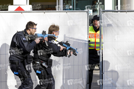 Anti-Terror Übung in Köln