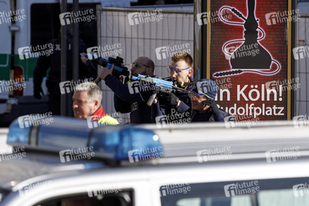 Anti-Terror Übung in Köln