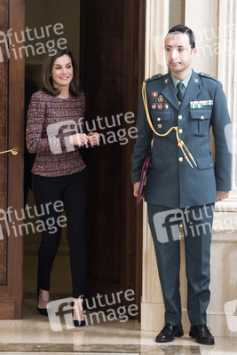 Audienz mit Königin Letizia in Madrid