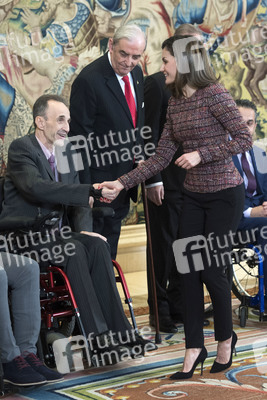 Audienz mit Königin Letizia in Madrid