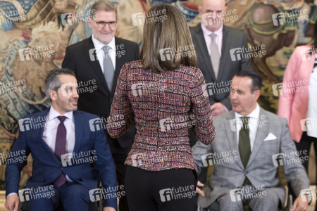 Audienz mit Königin Letizia in Madrid