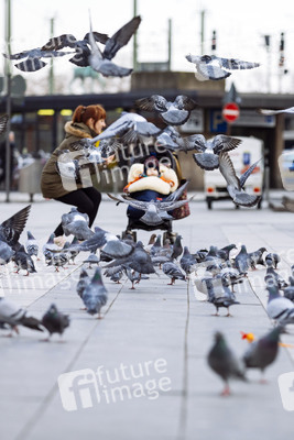 Symbolfoto Stadttauben