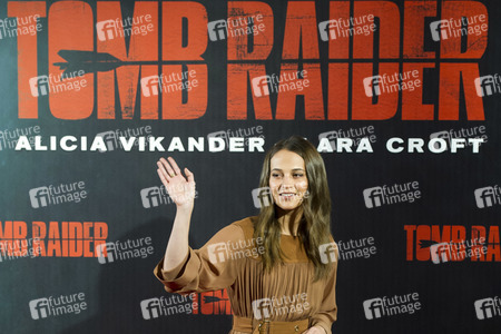 Photocall 'Tomb Raider' in Madrid
