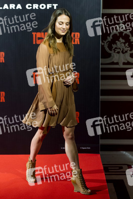 Photocall 'Tomb Raider' in Madrid