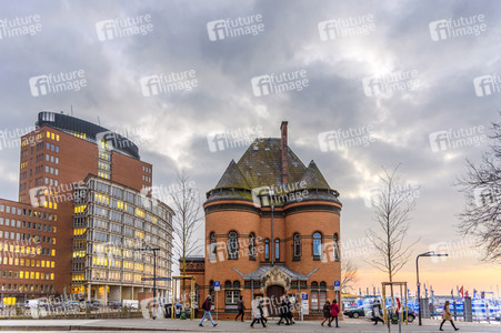 Im Stadtteil HafenCity von Hamburg