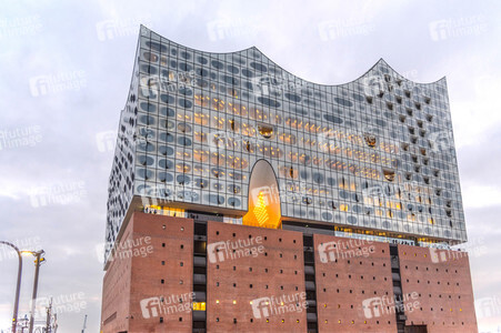 Im Stadtteil HafenCity von Hamburg