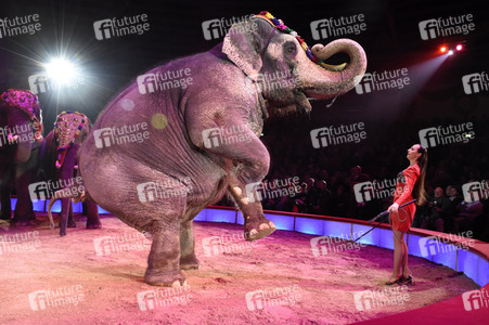 Premiere 3. Winterprogramm 2018 des Circus Krone in München