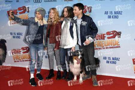 Filmpremiere 'Fünf Freunde und das Tal der Dinosaurier' in München