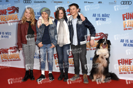 Filmpremiere 'Fünf Freunde und das Tal der Dinosaurier' in München