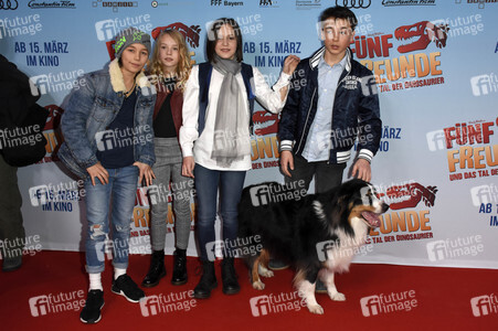 Filmpremiere 'Fünf Freunde und das Tal der Dinosaurier' in München