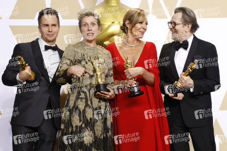 Oscar 2018 Preisträger- Photocall in Los Angeles