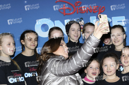 Pressetermin mit Katarina Witt in Hamburg