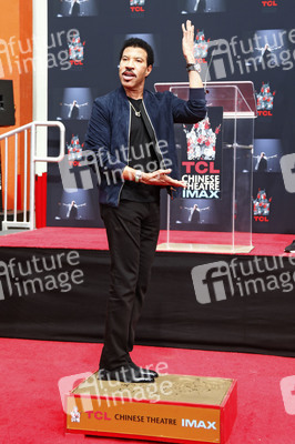 Hand and Footprint Ceremony mit Lionel Richie in Los Angeles