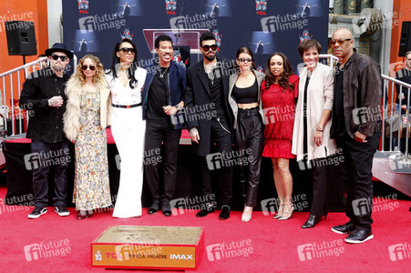 Hand and Footprint Ceremony mit Lionel Richie in Los Angeles