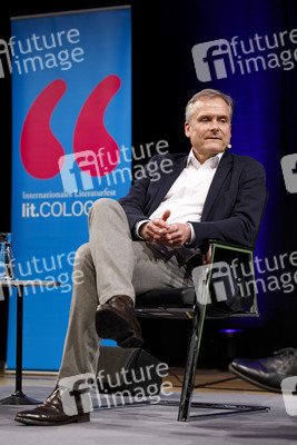 Axel Hacke und  Boris Palmer auf der lit.Cologne 2018 in Köln