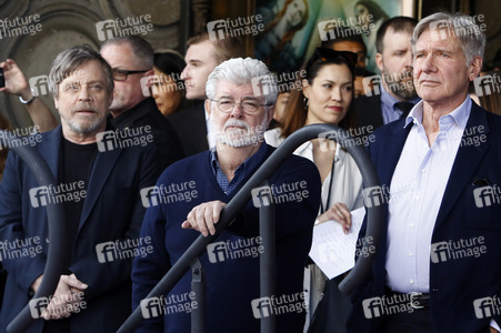 Mark Hamill erhält einen Stern auf dem Hollywood Walk of Fame in Los Angeles