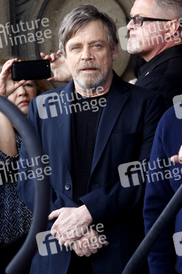Mark Hamill erhält einen Stern auf dem Hollywood Walk of Fame in Los Angeles