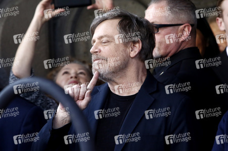 Mark Hamill erhält einen Stern auf dem Hollywood Walk of Fame in Los Angeles