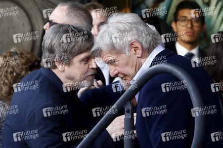 Mark Hamill erhält einen Stern auf dem Hollywood Walk of Fame in Los Angeles