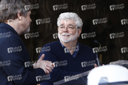 Mark Hamill erhält einen Stern auf dem Hollywood Walk of Fame in Los Angeles