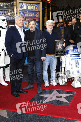 Mark Hamill erhält einen Stern auf dem Hollywood Walk of Fame in Los Angeles