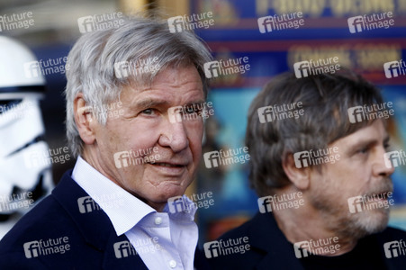 Mark Hamill erhält einen Stern auf dem Hollywood Walk of Fame in Los Angeles