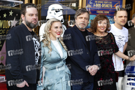 Mark Hamill erhält einen Stern auf dem Hollywood Walk of Fame in Los Angeles