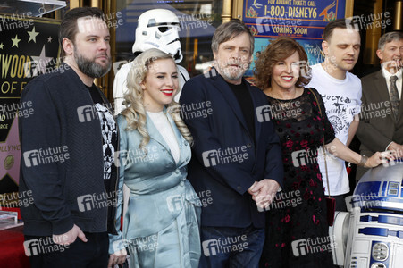 Mark Hamill erhält einen Stern auf dem Hollywood Walk of Fame in Los Angeles