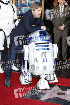 Mark Hamill erhält einen Stern auf dem Hollywood Walk of Fame in Los Angeles