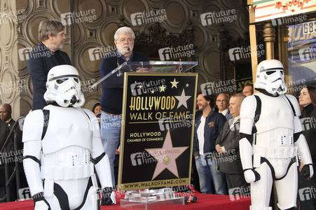 Mark Hamill erhält einen Stern auf dem Hollywood Walk of Fame in Los Angeles