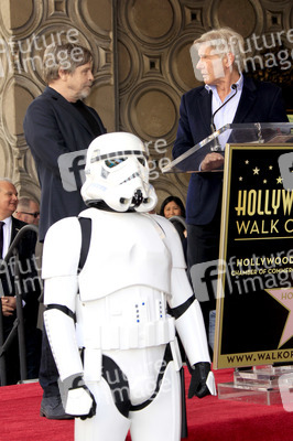 Mark Hamill erhält einen Stern auf dem Hollywood Walk of Fame in Los Angeles