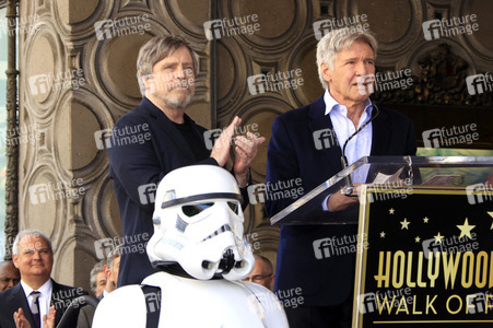 Mark Hamill erhält einen Stern auf dem Hollywood Walk of Fame in Los Angeles