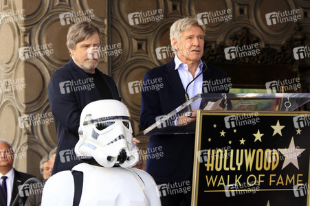Mark Hamill erhält einen Stern auf dem Hollywood Walk of Fame in Los Angeles
