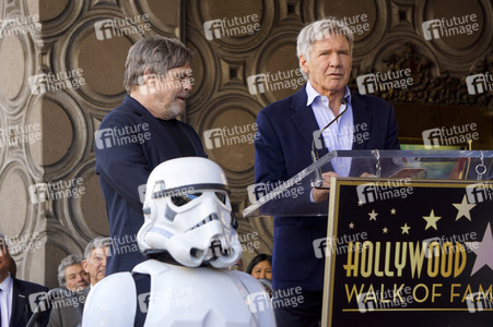 Mark Hamill erhält einen Stern auf dem Hollywood Walk of Fame in Los Angeles