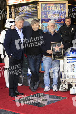 Mark Hamill erhält einen Stern auf dem Hollywood Walk of Fame in Los Angeles