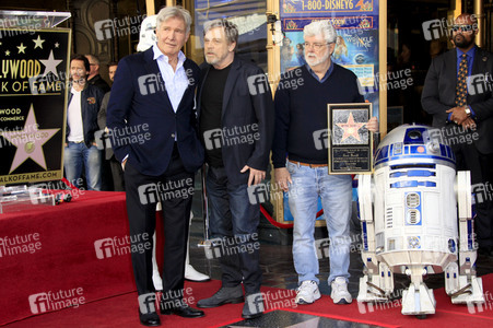 Mark Hamill erhält einen Stern auf dem Hollywood Walk of Fame in Los Angeles